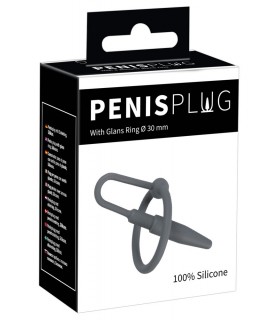 Pénis Plug avec Anneau de Gland