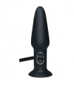 Plug Anal Gonflable Vibrant True Black