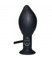 Plug Anal Gonflable Vibrant True Black