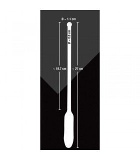 Longue Tige Urètre Vibrante 18,7x1,1cm