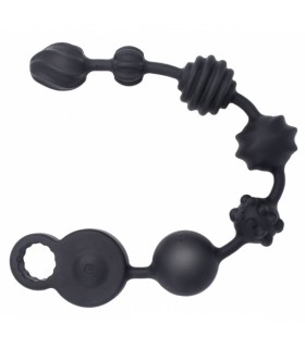 Chapelet Anal Vibrant 6 Boules 3 Moteurs