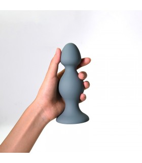 Plug Anal Silicone à Bille 15x5cm