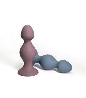 Plug Anal Silicone à Bille 15x5cm