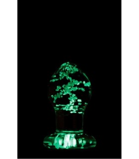 Plug Verre Phosphorescent Firefly 6x3cm - plug gay shop