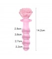 Plug Anal Verre Beads Flow