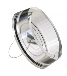 Plug Tunnel Transparent avec Bouchon