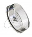 Plug Tunnel Transparent avec Bouchon