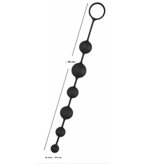 Stimulateur Anal Beads 40x3,8cm - chapelet anal pas cher