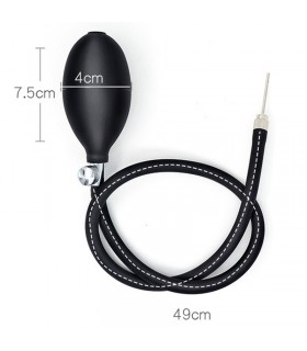 Double Plug Anal Gonflable à Billes Double Plug Anal Gonflable à Billes