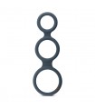 Triple Cock Ring Silicone