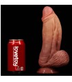 gode-xl-double-peau-marron-lovetoy