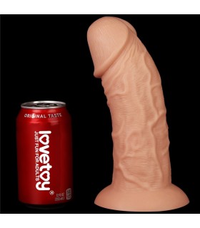 Gode Réaliste Curved Dildo 20x6,5cm gay shop