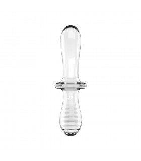 Gode en Verre Double Crystal Satisfyer