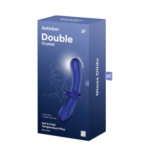 Gode en Verre Double Crystal Satisfyer