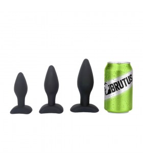 Kit Training Anal 3 Pièces Silicone Brutus