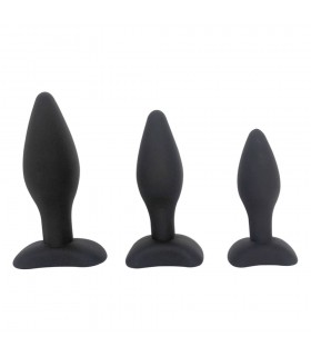 Kit Training Anal 3 Pièces Silicone Brutus