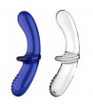 Gode en Verre Double Crystal Satisfyer