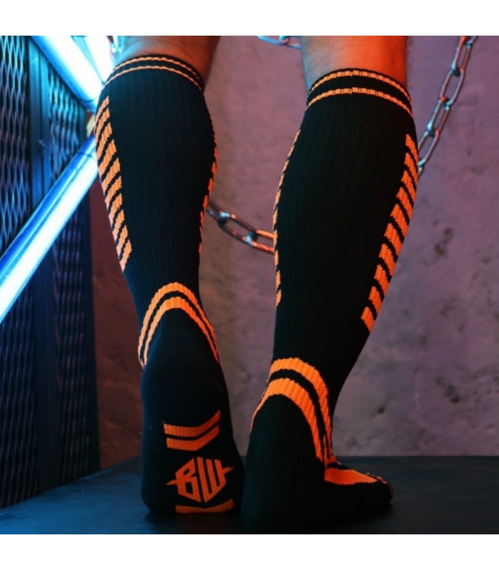 Chaussettes Hautes Daycrawler Neon Orange