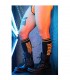 Chaussettes Hautes Daycrawler Neon Orange