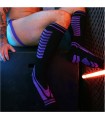 Chaussettes Hautes Daycrawler Noir Violet