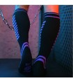 Chaussettes Hautes Daycrawler Noir Violet