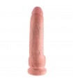 Gode Réaliste King Cock Balls Flesh 23x5,1cm