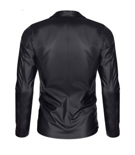 Veste Elegante Wetlook Résille Noire Regnes