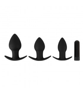 Coffret Plug Anal Silicone Vibrant