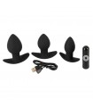 Coffret Plug Anal Silicone Vibrant