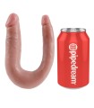 Double Gode Small U King Cock 13x2,8cm