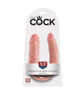 Double Gode Medium King Cock