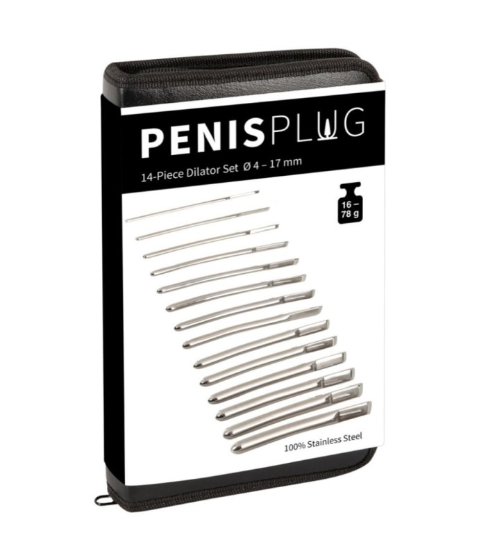 Dilatateur Urétral Métal 14 Pièces