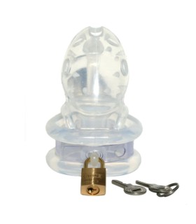 Cage de Chasteté Silicone Bondage Picots