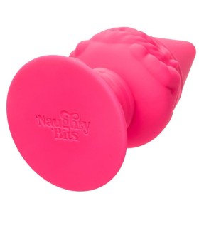 Plug Anal Silicone Gnome Rose 10x5cm