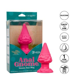 Plug Anal Silicone Gnome Rose 10x5cm