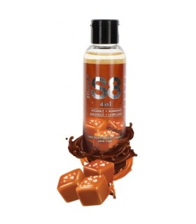 Lubrifiant Léchable et Chauffant Chocolat Caramel 125ml