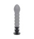 Gode Flexible Silicone Ribbed Dong Vac-U-Lock