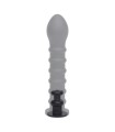 Gode Flexible Silicone Ribbed Dong Vac-U-Lock