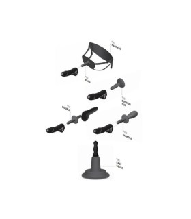 Gode XXL Castard 8cm Hung System