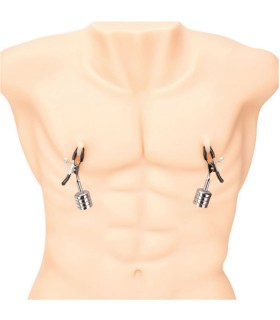 Pinces Tétons avec Poids Magnétiques