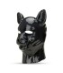 Cagoule Latex Pig Zip Up Hood