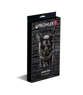 Cagoule Latex Pig Zip Up Hood