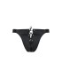 Slip Ouvert Effet Cuir Noir Ben Passion