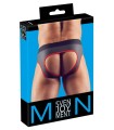 Jockstrap Zip Noir et Rouge Svenjoyment