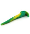 Plug Anal Long Silicone Octopus Vert Jaune