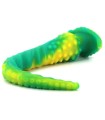 Plug Anal Long Silicone Octopus Vert Jaune