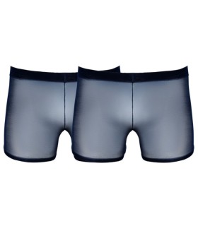 Lot de 2 Boxers Bleus Transparents Svenjoyment