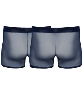 Lot de 2 Boxers Bleus Transparents Svenjoyment