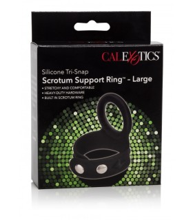 Ballstretcher Tri-Snap Scrotum Ring Large Calexotics