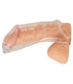 Gaine Pénis Transparente Jeux Uro 11x3,5cm